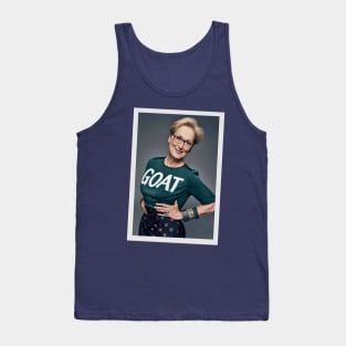 GOAT Meryl greatest actress of all time Tank Top